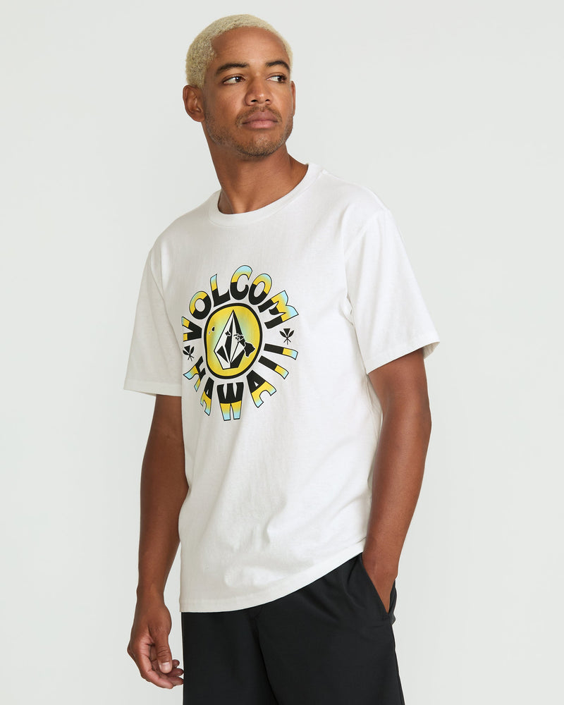 Volcom Men's Rotation Short Sleeve Tee White