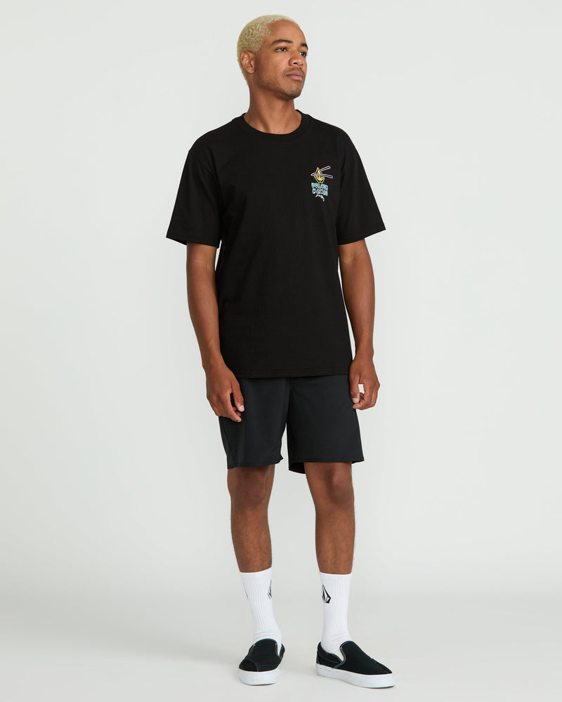 Volcom Men's Noodz Short Sleeve Tee Black