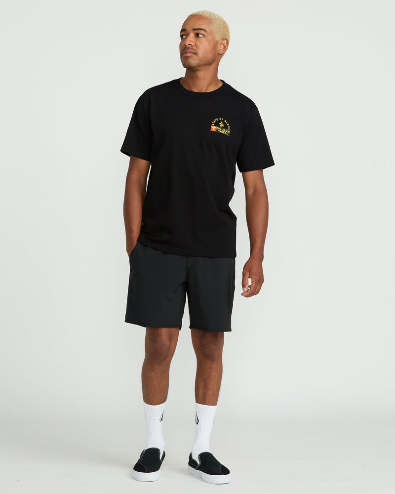 Volcom Men's Lattitude Short Sleeve Tee Black