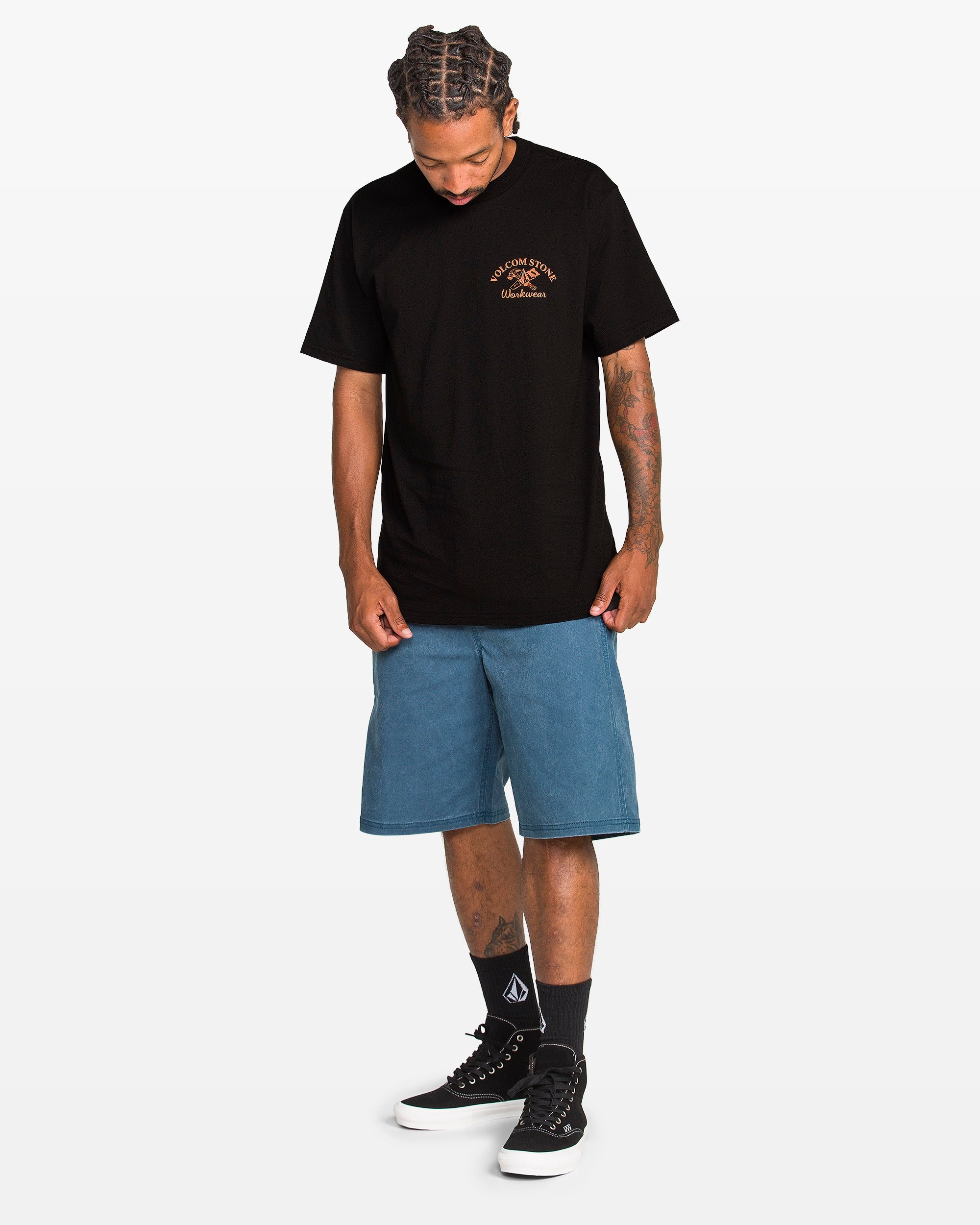 Men's Crosscut Workwear Short Sleeve Tee - Volcom