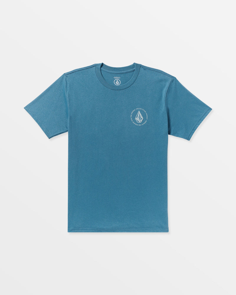 Men's Almeida Short Sleeve Tee-Coronet Blue-Volcom