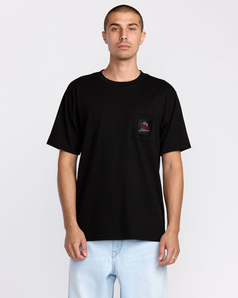 Volcom Men's Speed Snake Pocket Short Sleeve Tee 