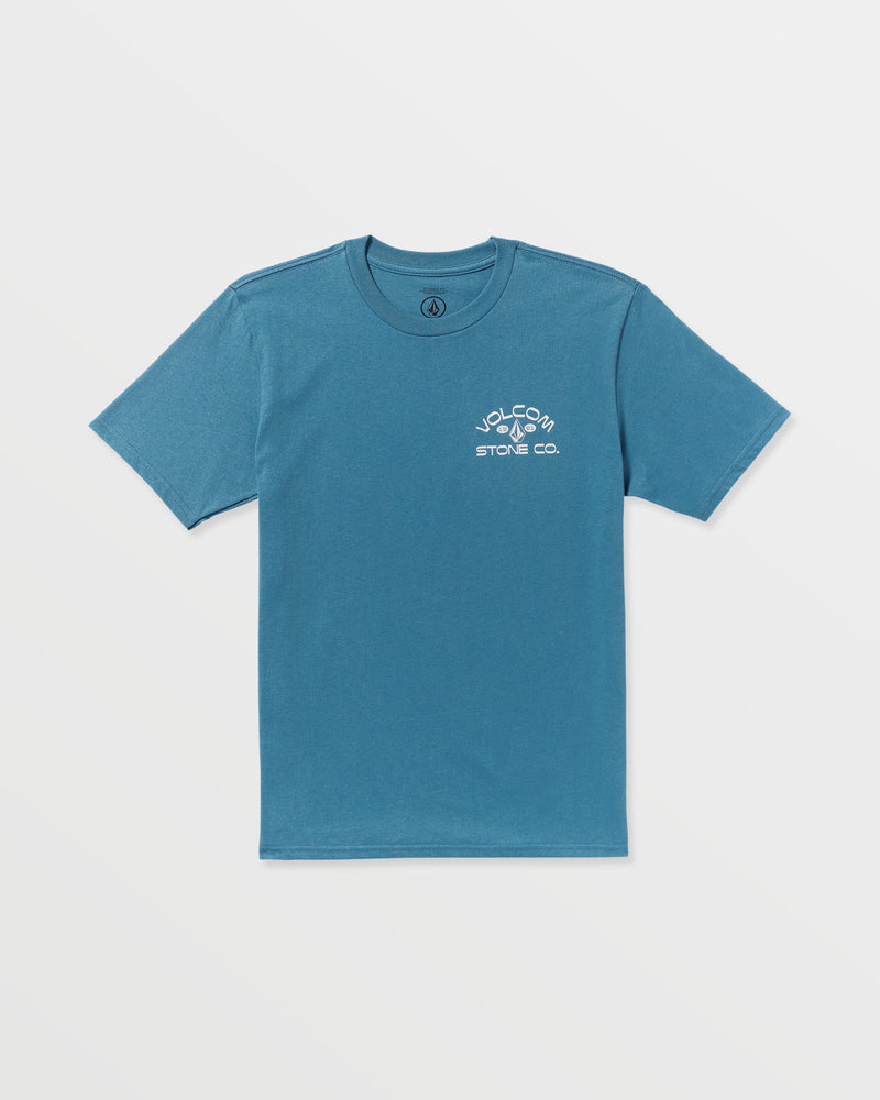 Men's Always Ripping Short Sleeve Tee-Coronet Blue-Volcom