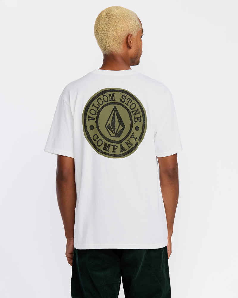 Volcom Men's Logo Stamp Short Sleeve Tee 