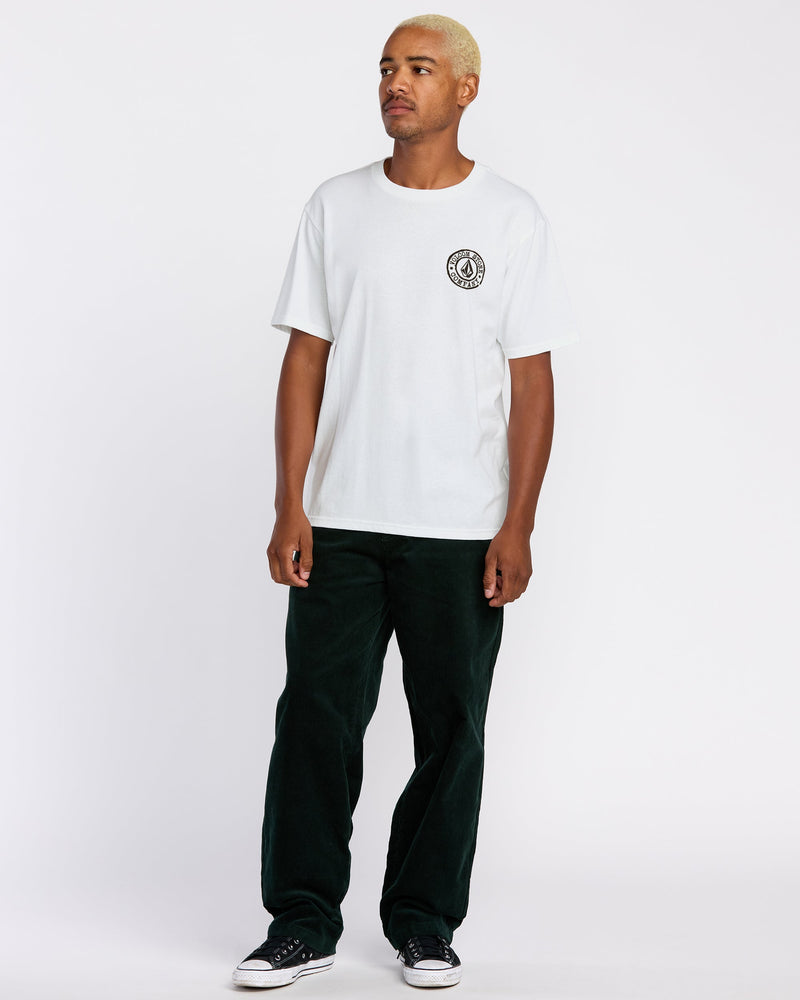 Volcom Men's Logo Stamp Short Sleeve Tee 