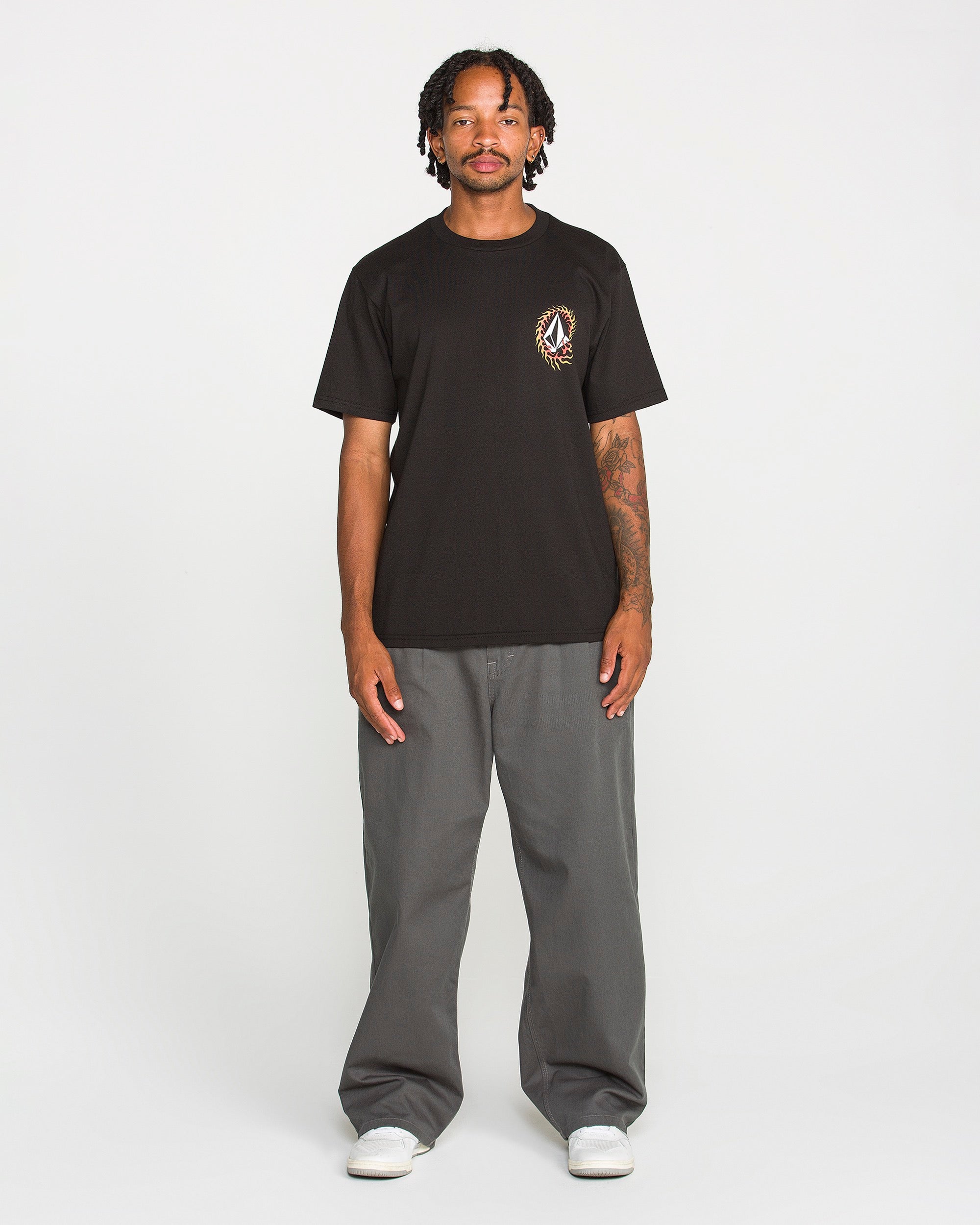 Men's Ringafire Short Sleeve Tee - Volcom Men's Ringafire Short Sleeve Tee - Volcom