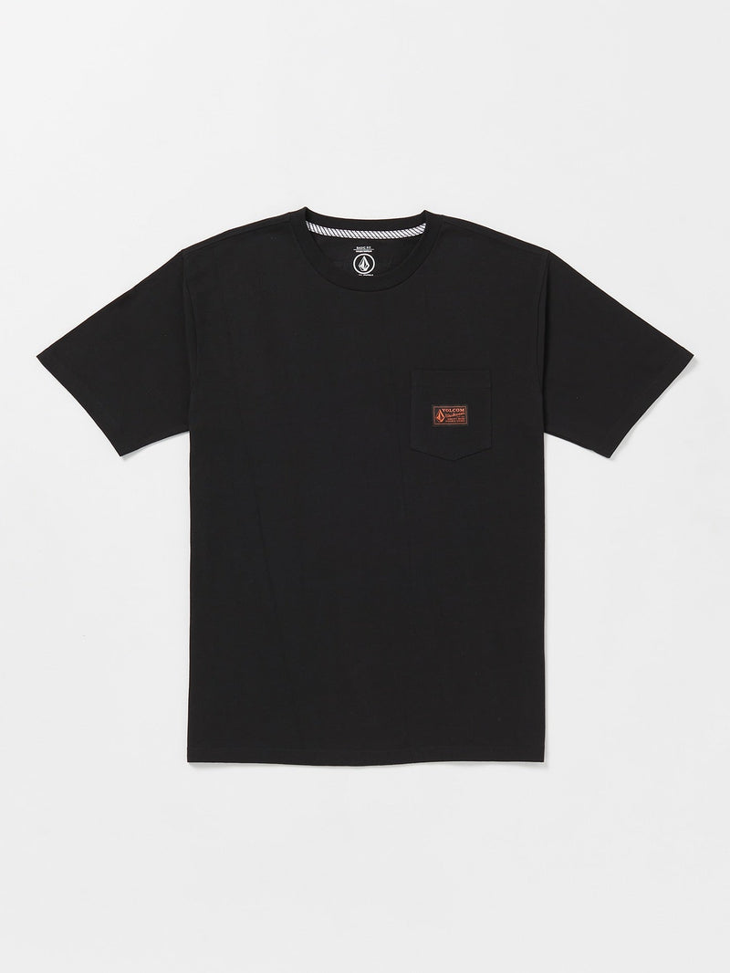 Volcom Men's Volcom Workwear Certifico Short Sleeve Tee Black