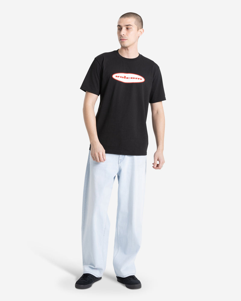 Volcom Men's Quone Short Sleeve Tee Black