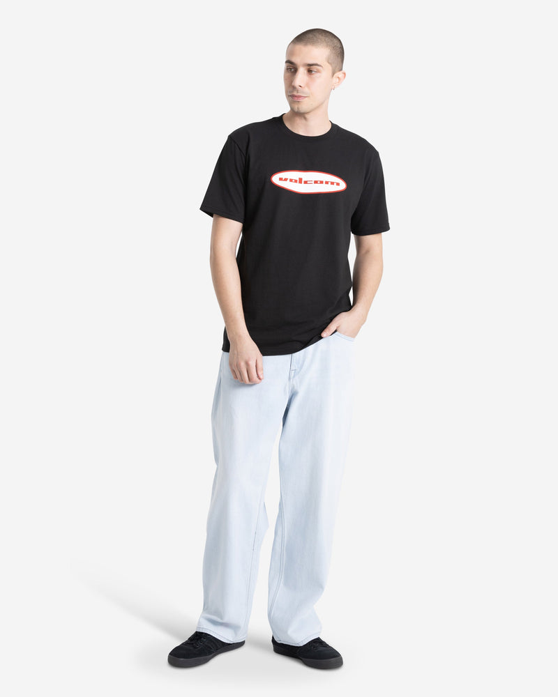 Volcom Men's Quone Short Sleeve Tee Black