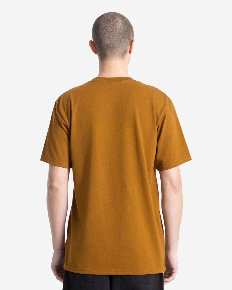 Volcom Men's Quone Short Sleeve Tee Major Brown
