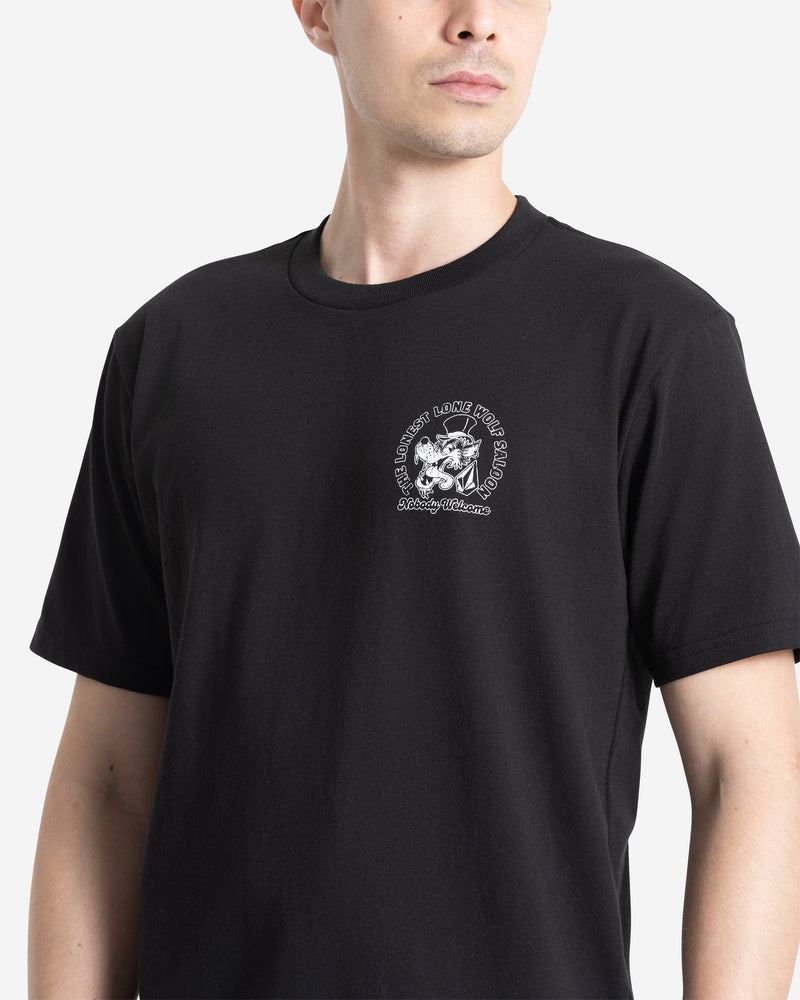 Volcom Men's Solo Wolf Short Sleeve Tee Black