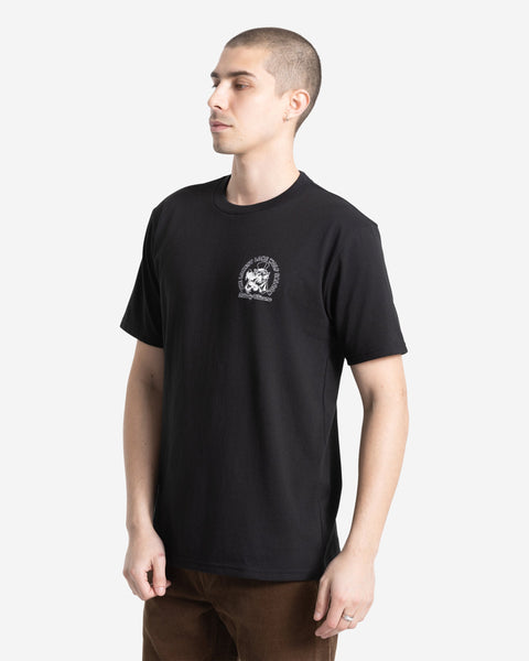 Volcom Men's Solo Wolf Short Sleeve Tee Black