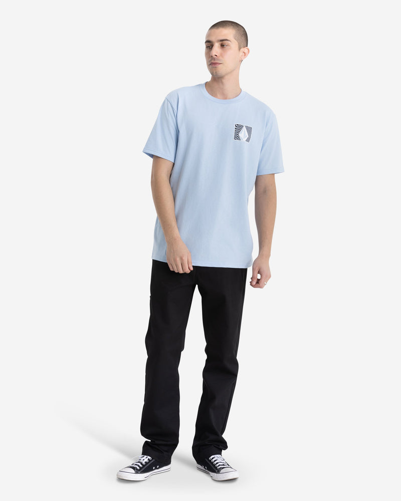 Volcom Men's Wavy Train Short Sleeve Tee 