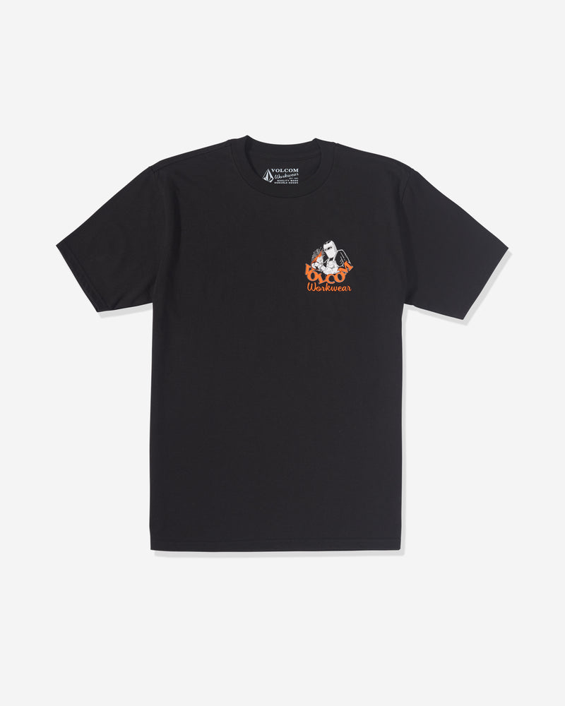 Volcom Men's Grindit Short Sleeve Tee Black