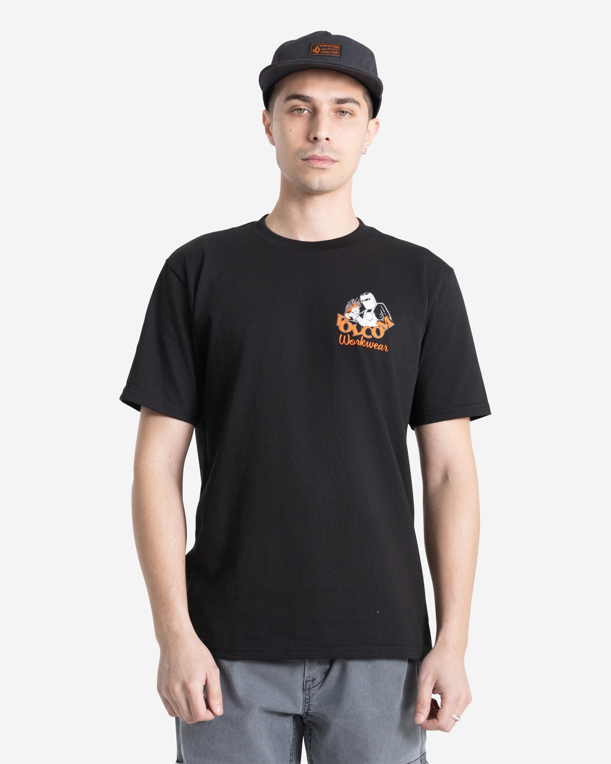 Volcom Men's Grindit Short Sleeve Tee 