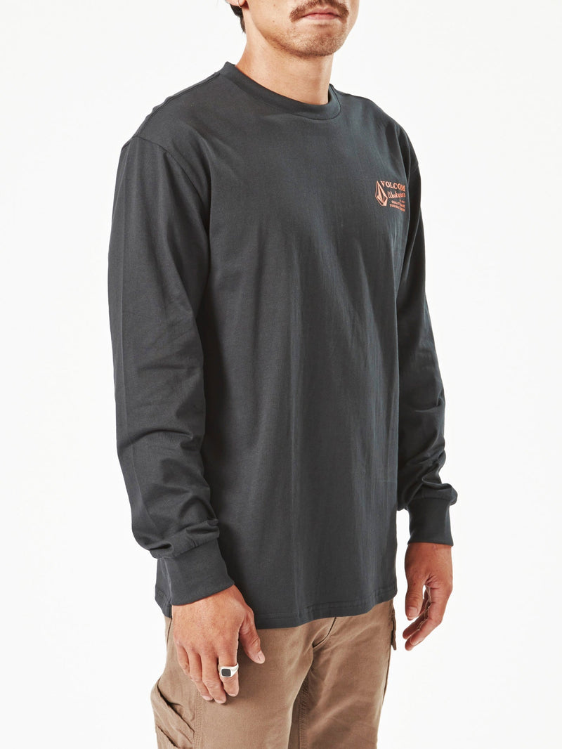 Volcom Men's Volcom Workwear Long Sleeve Shirt Black