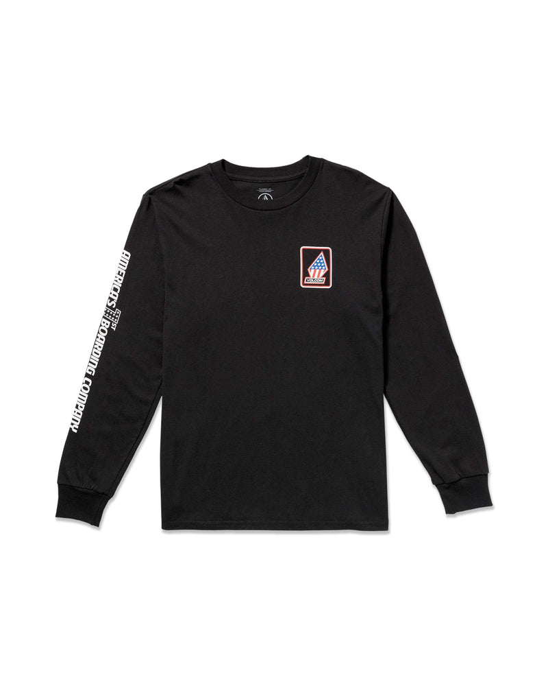 Volcom Men's 1St Boarding Co Long Sleeve Tee 