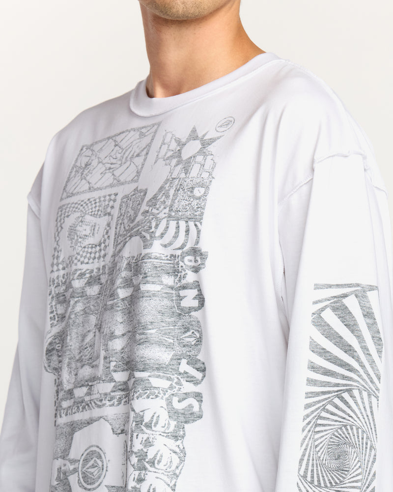 Volcom Men's Povj Long Sleeve Tee 