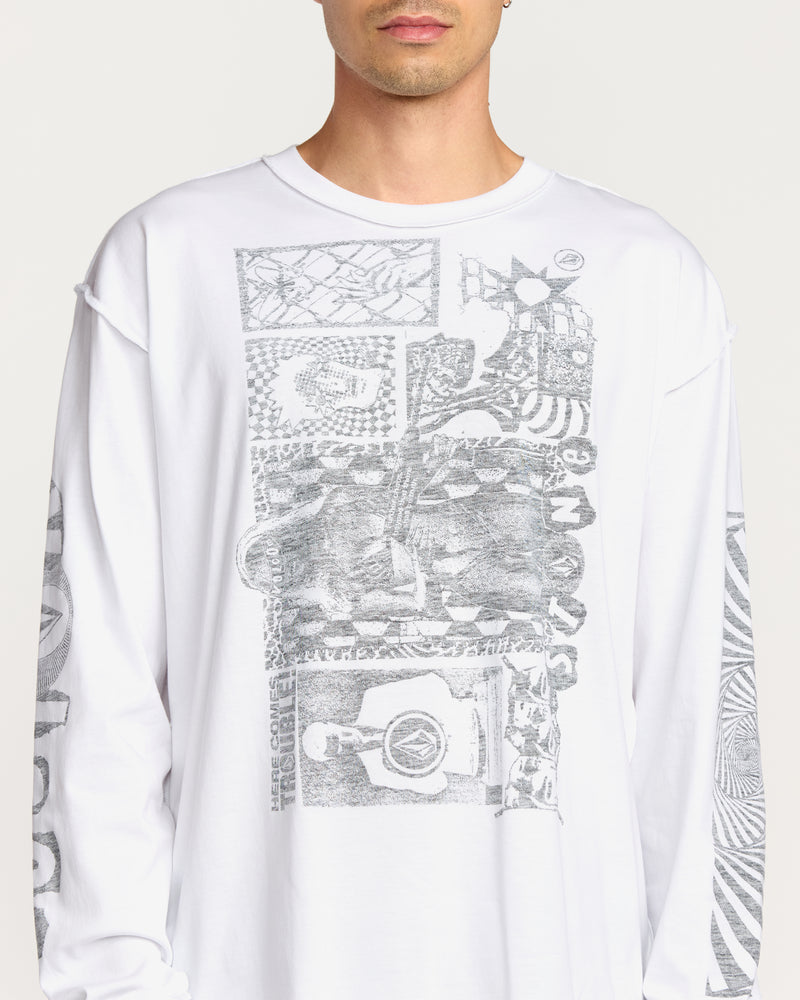 Volcom Men's Povj Long Sleeve Tee 