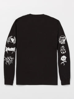About Time Long Sleeve Tee  - Black