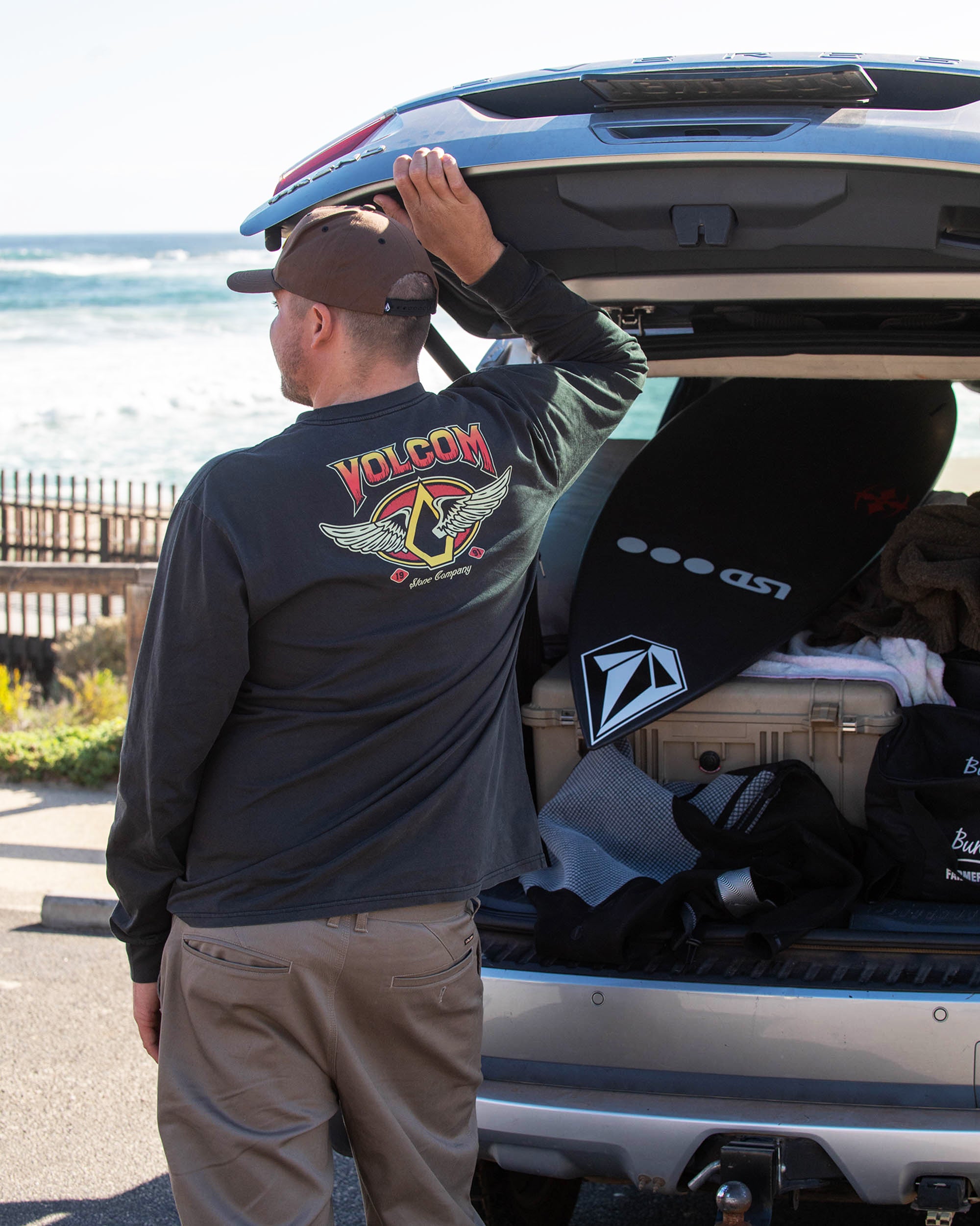 Men's Wing It Long Sleeve Tee - Volcom