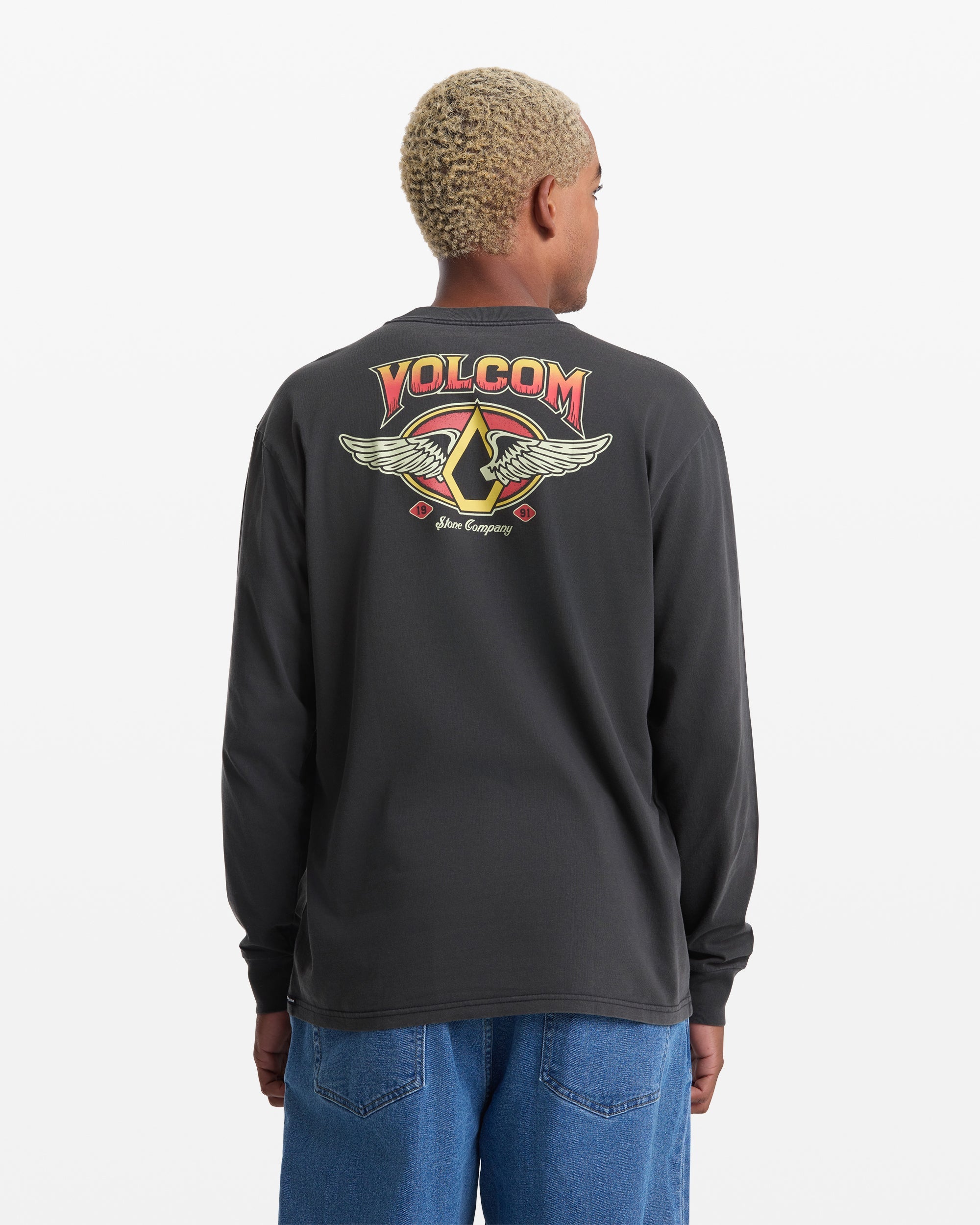Men's Wing It Long Sleeve Tee - Volcom