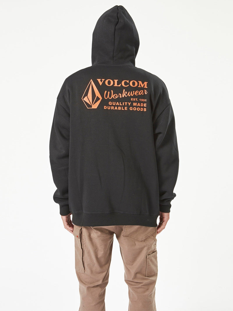 Volcom Men's Volcom Workwear Pullover Hoodie Black