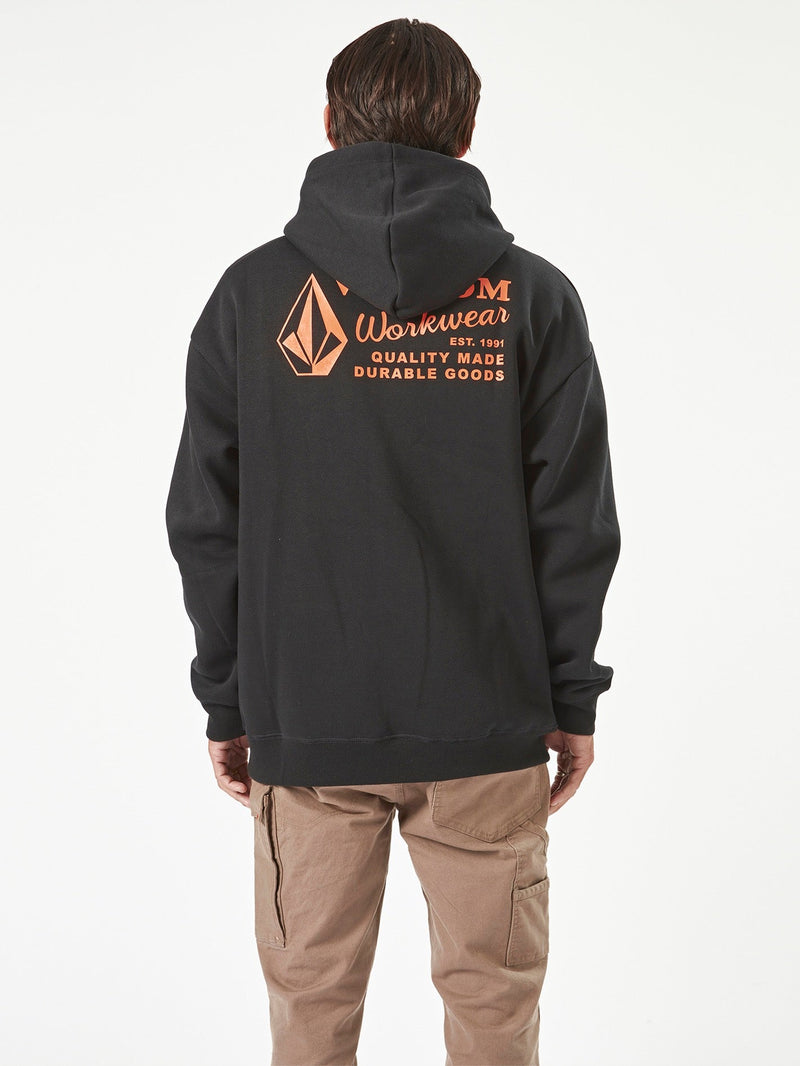 Volcom Men's Volcom Workwear Pullover Hoodie Black