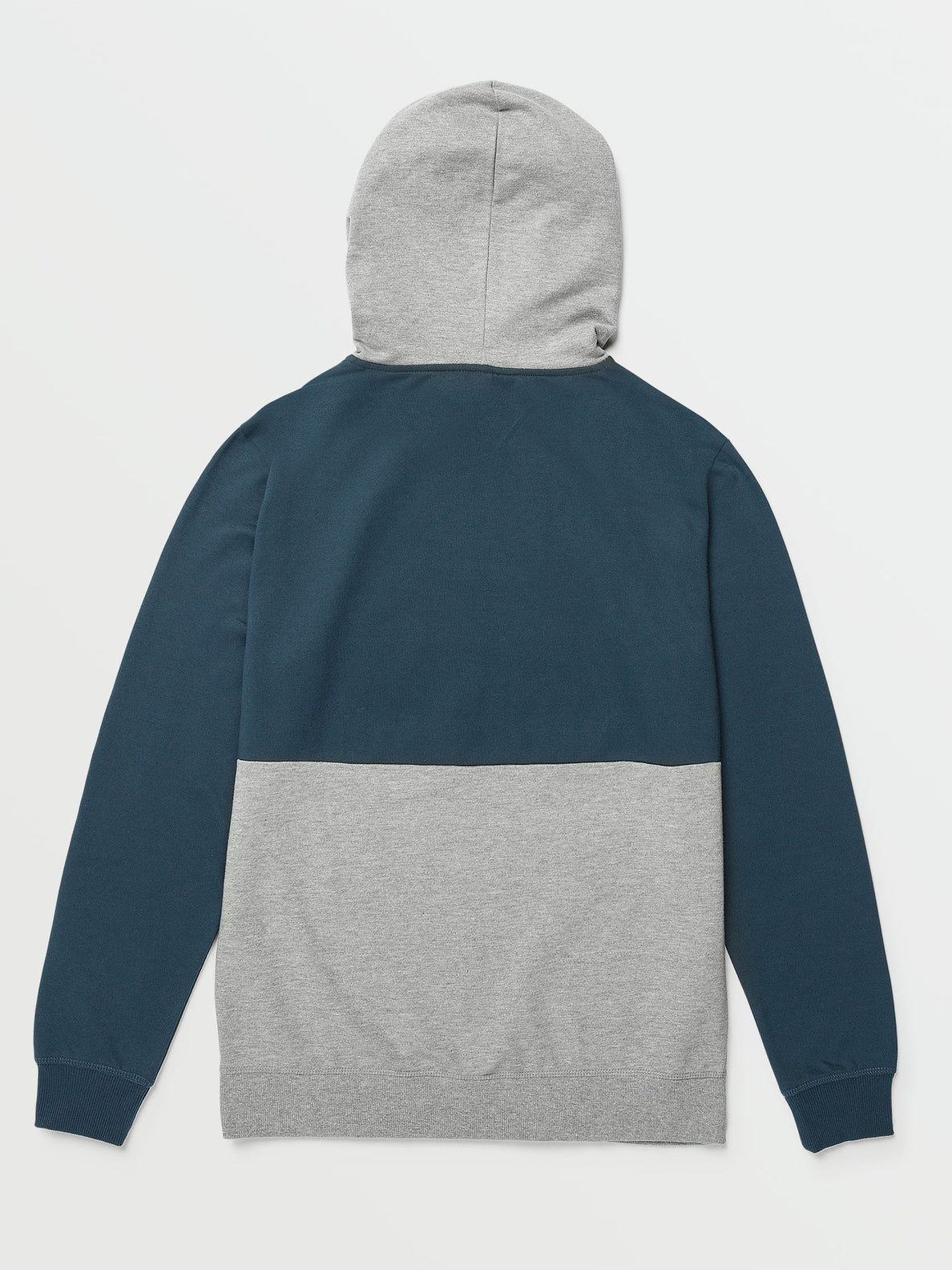 Contrast Pullover Fleece Sweatshirt - Navy Paint