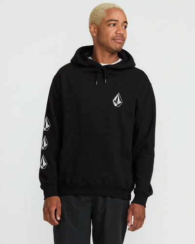 Volcom Men's Iconic Stone Hoodie Black