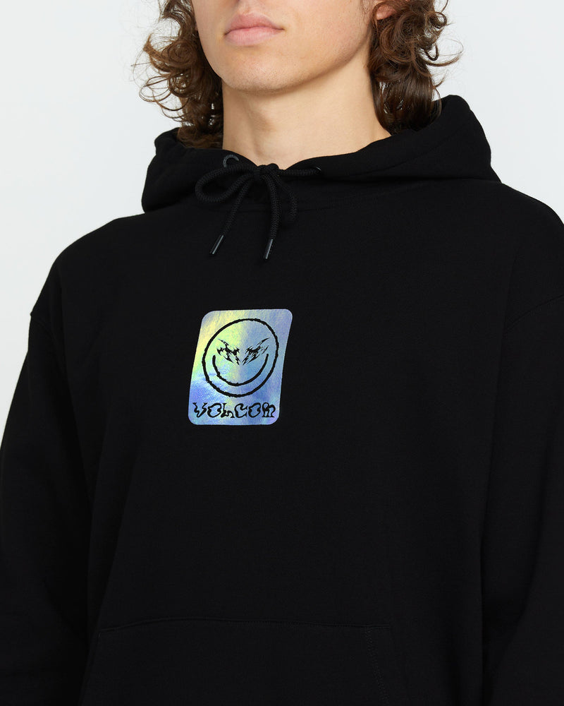 Volcom Men's Featured Artist F Rygalski Pullover Black