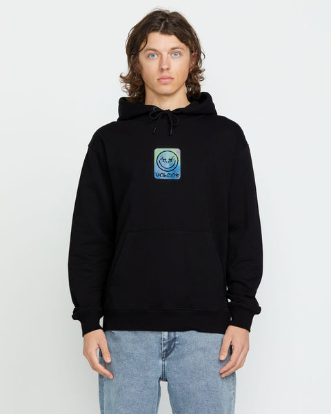 Volcom Men's Featured Artist F Rygalski Pullover Black