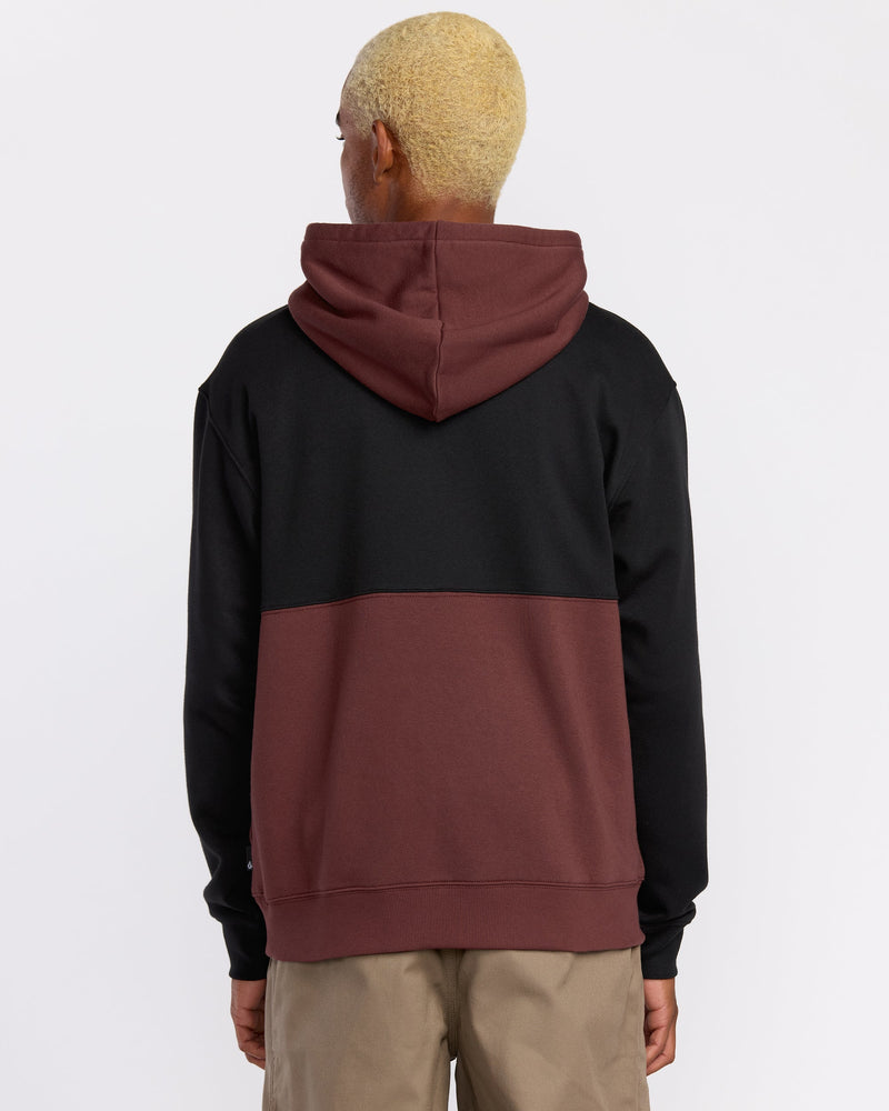 Volcom Men's Divided Pullover Merlot