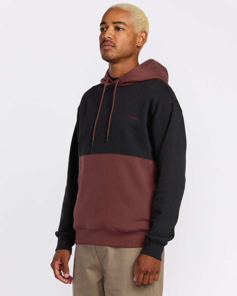 Volcom Men's Divided Pullover Merlot