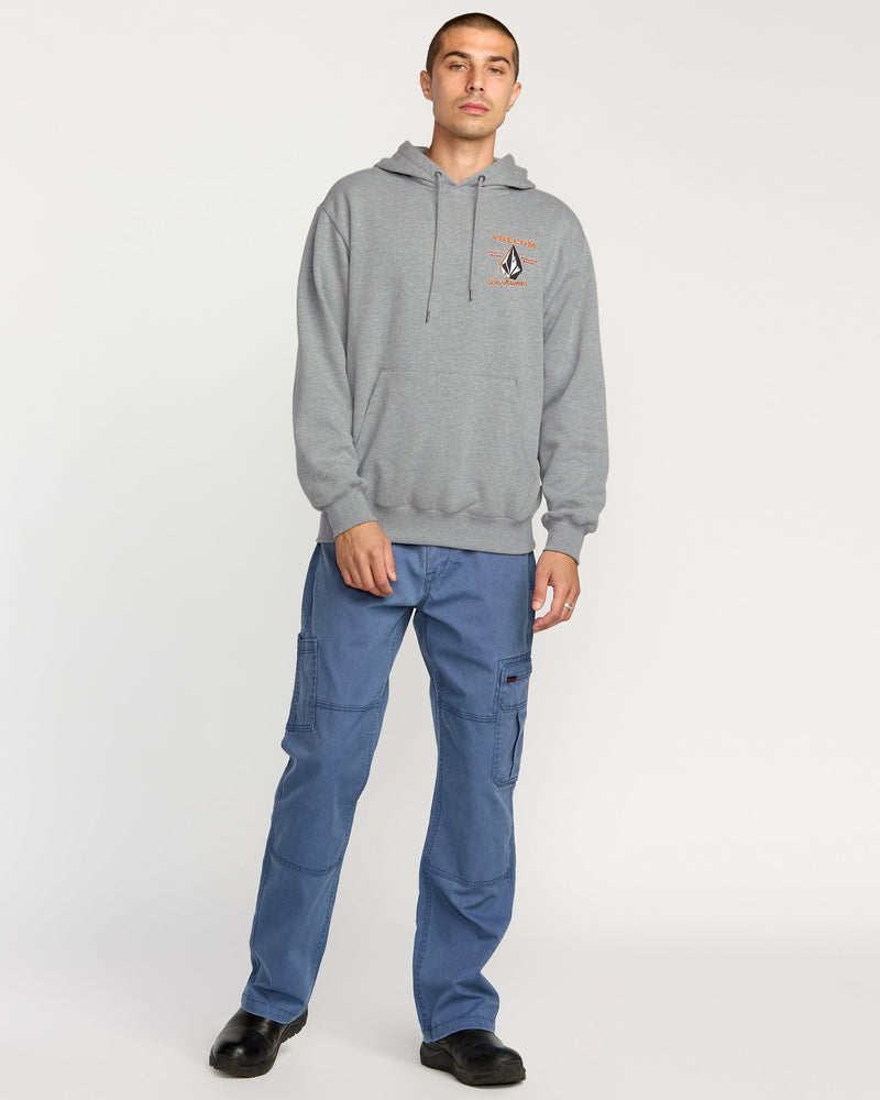 Volcom Men's Workwear Pullover Heather Grey