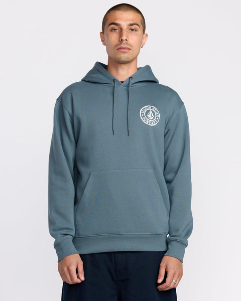 Men's Volstoned Pullover-Blue Wash-Volcom
