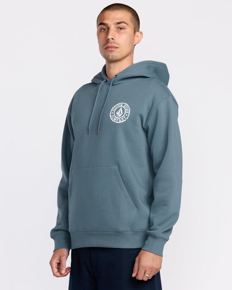 Volcom Men's Volstoned Pullover Blue Wash