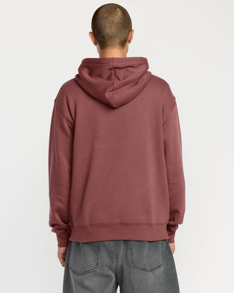 Volcom Men's Volstoned Pullover Merlot