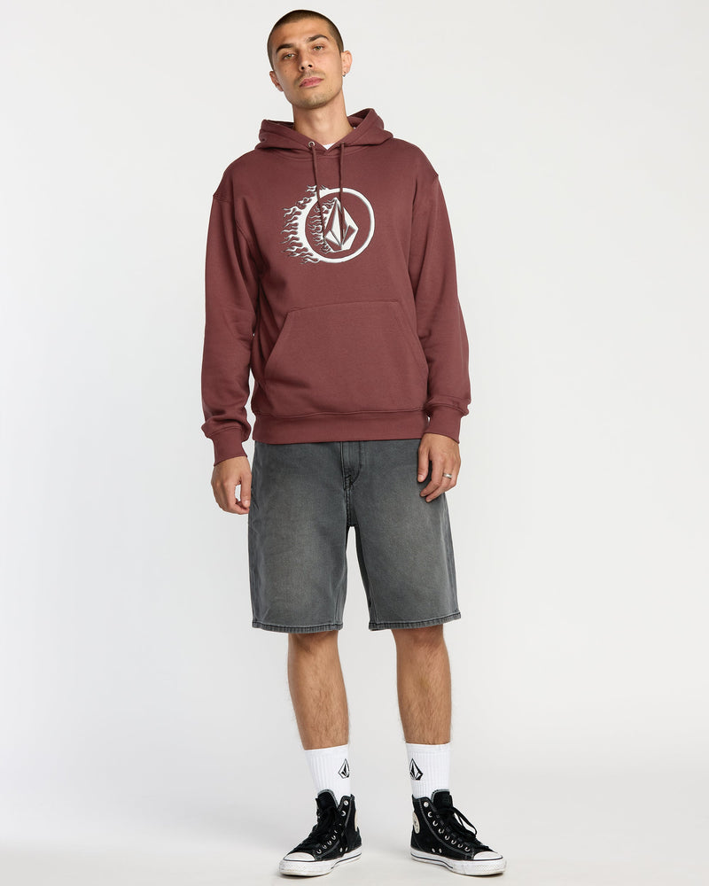 Volcom Men's Volstoned Pullover Merlot