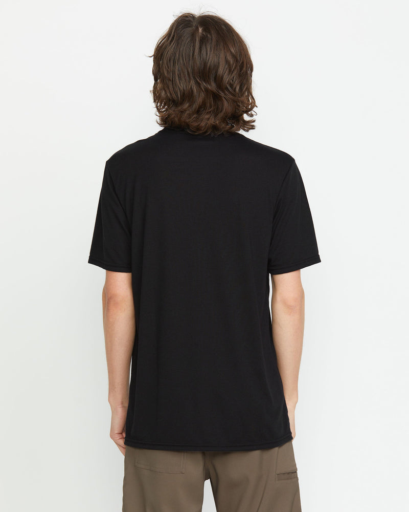 Volcom Men's Stone Tech Short Sleeve Tee Black