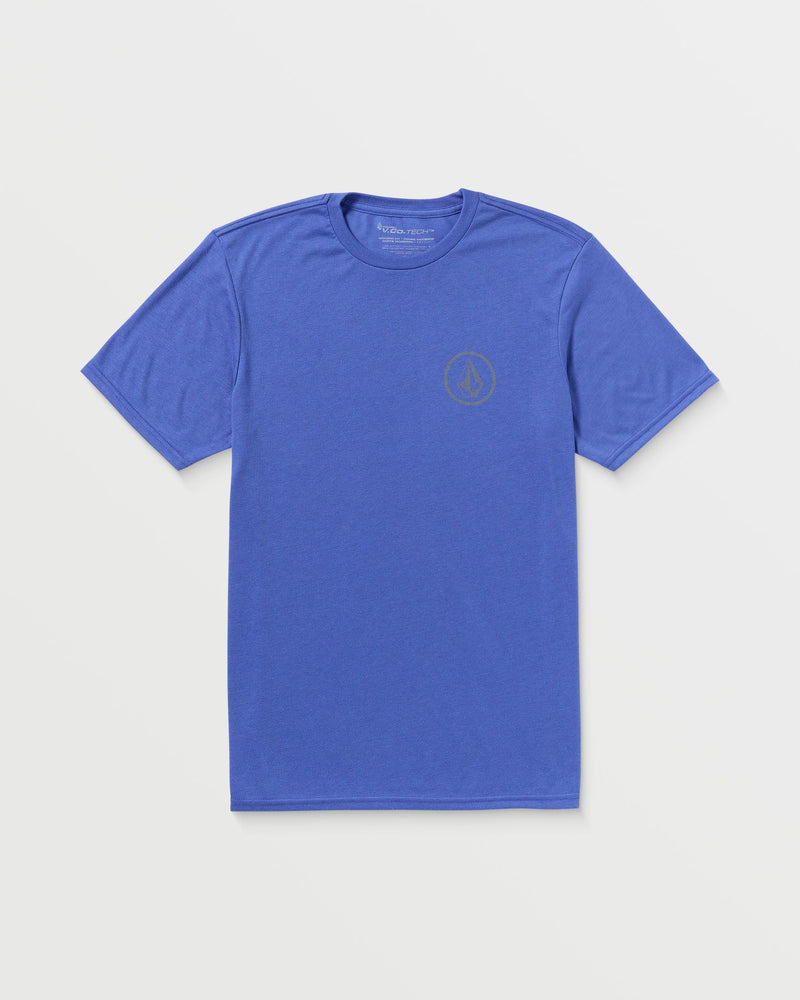Volcom Men's Stone Tech Short Sleeve Tee Ultramarine