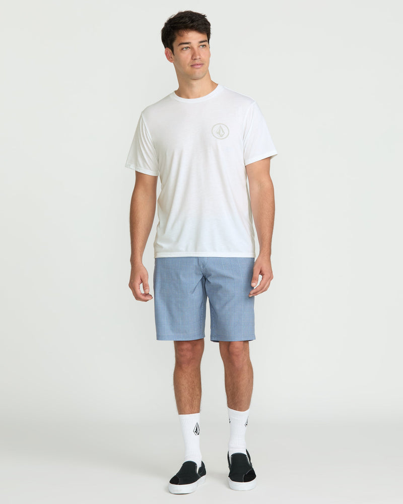 Volcom Men's Stone Tech Short Sleeve Tee White