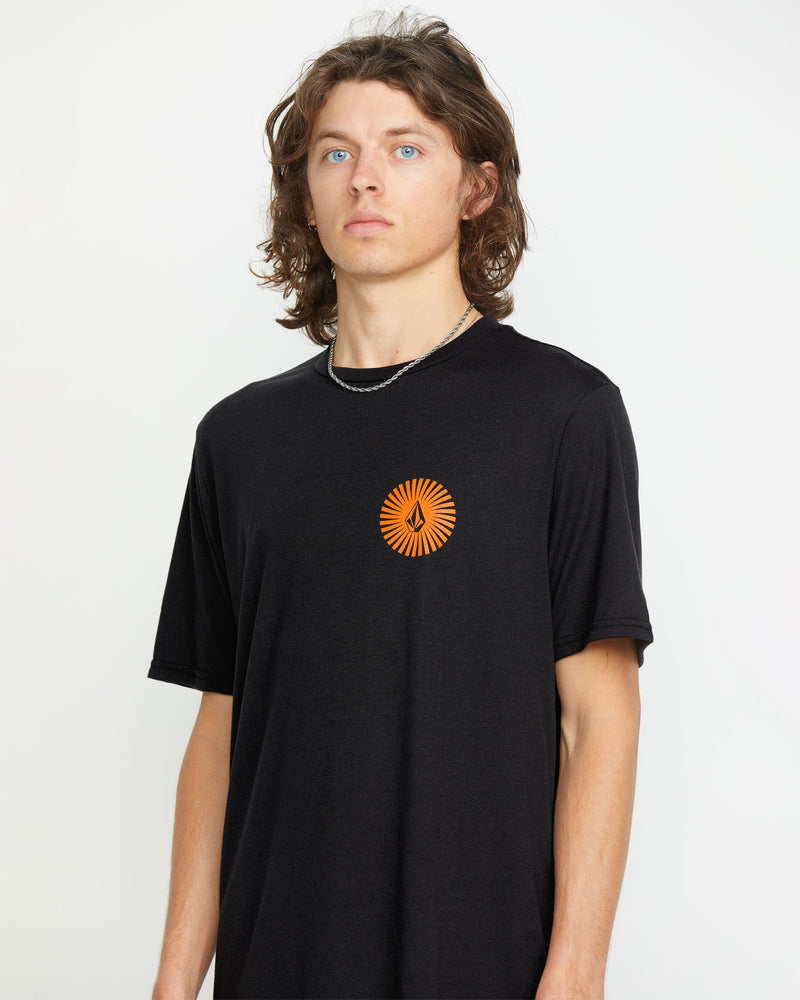 Volcom Men's Get Out Tech Short Sleeve Tee Black
