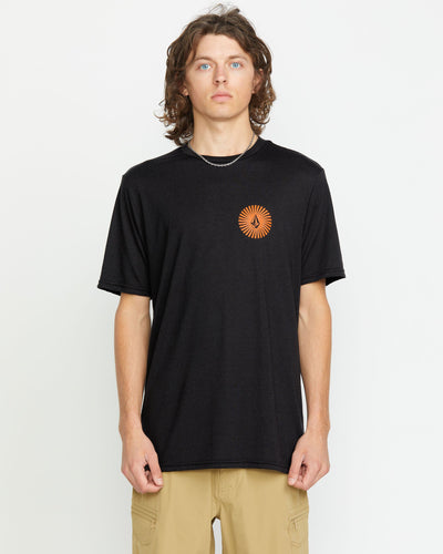 Volcom Men's Get Out Tech Short Sleeve Tee Black