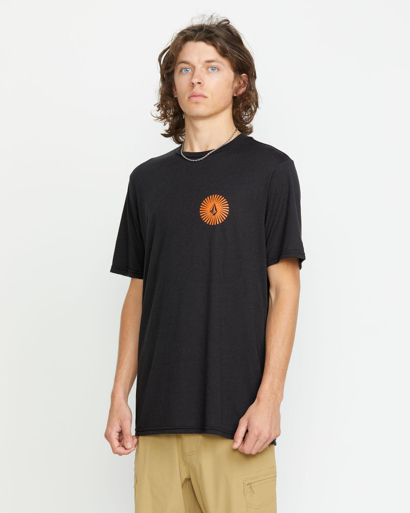 Volcom Men's Get Out Tech Short Sleeve Tee Black
