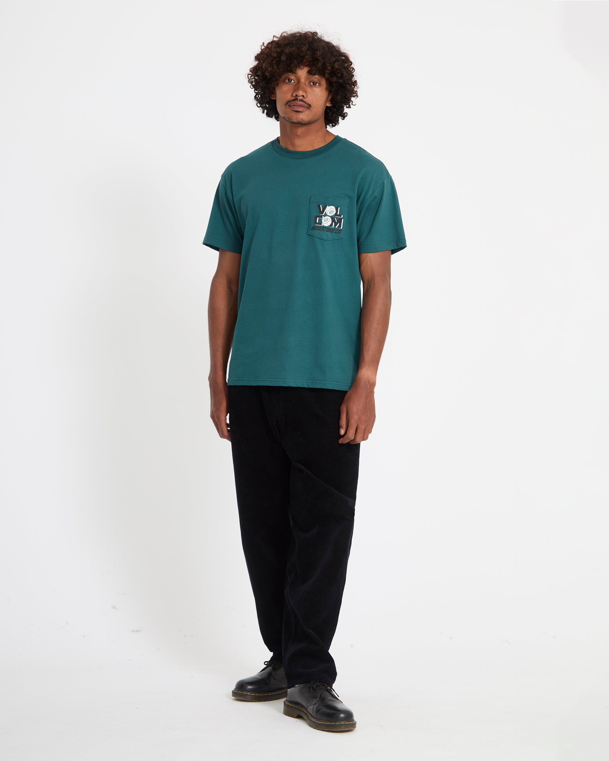 Men's Parted Out Pocket Short Sleeve Tee - Volcom
