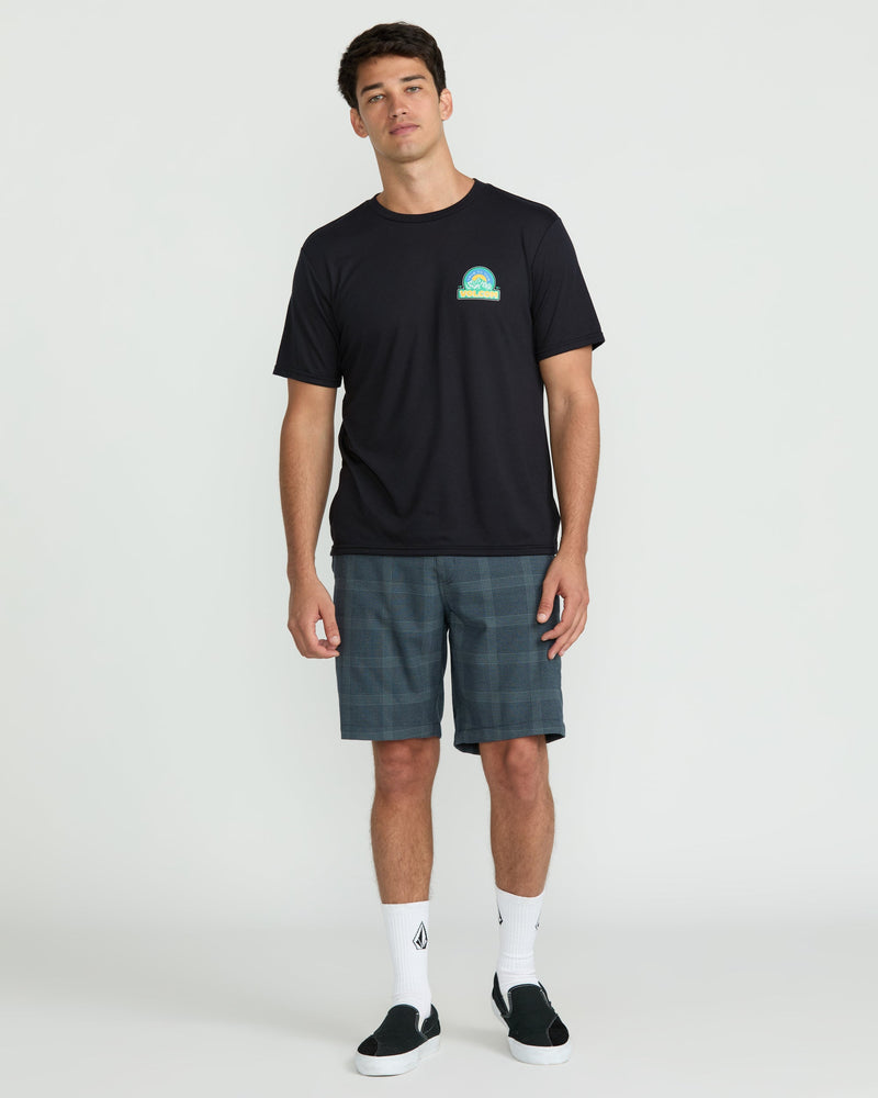 Volcom Men's Techtonic Tech Short Sleeve Tee Black