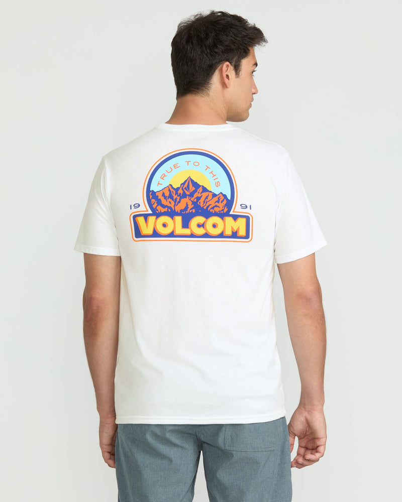 Volcom Men's Techtonic Tech Short Sleeve Tee White