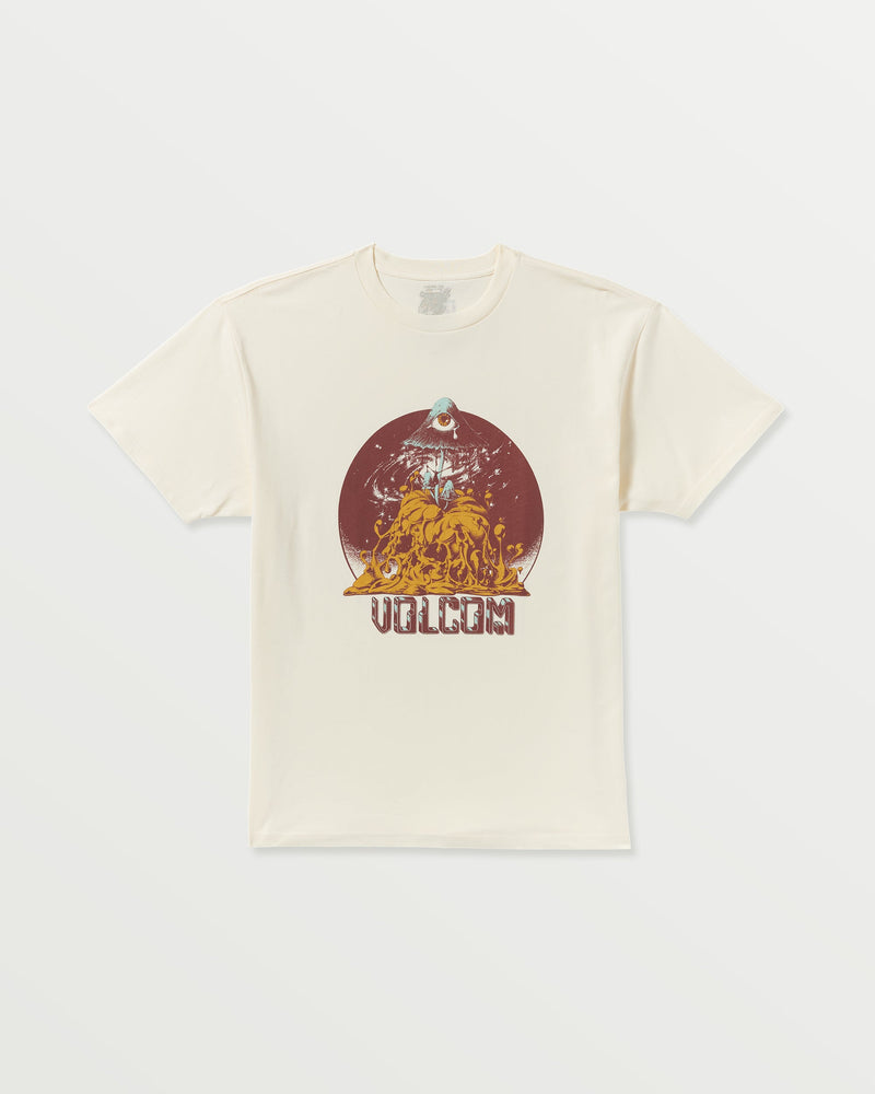 Volcom Men's Featured Artist Callum Rooney Short Sleeve Tee Off White