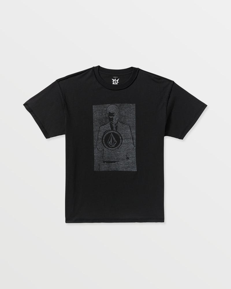 Men's Povj Short Sleeve Tee-Black-Volcom